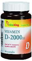 VITAKING D-2000 VITAMIN 90 DARABOS KAPSZULA - 050501059