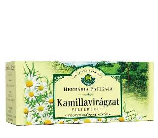 HERBÁRIA KAMILLAVIRÁG TEAFILTER 25 X 1,2 GR - 060101014.KAMILLA