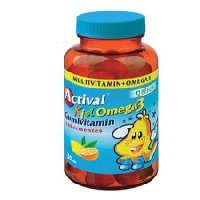 BÉRES ACTIVAL KID OMEGA-3 GUMIVITAMIN 30 DB-OS - 050101006.30