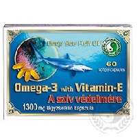 DR.CHEN OMEGA-3+VITAMIN-E LÁGYZSELATIN KAPSZULA 60 DB 1300 MG (SZÍV VÉDELMÉRE) - 050101201.1