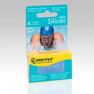 OHROPAX SILICON AQUA FÜLDUGÓ 6 DARABOS - 530512000.AQUA