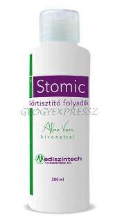 STOMIC BŐRTISZTÍTÓ FOLYADÉK 200 ML (ALOE VERA) - 451303000