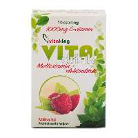 VITAKING VITADRINK MÁLNA ÍZŰ ITALPOR 10 TASAK/DOBOZ - 050501069