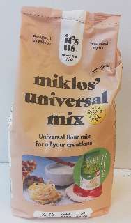 MIKLOS UNIVERSAL MIX  GLUTÉNMENTES LISZTKEVERÉK 1 KG - 100610000