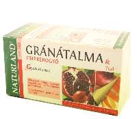 NATURLAND GRÁNÁTALMA ÉS CSIPKEBOGYÓ TEAKEVERÉK 20X2 G - 060204011