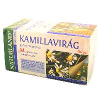 NATURLAND KAMILLAVIRÁG FILTERES TEA 25X - 060204003.KAMILLAFILT