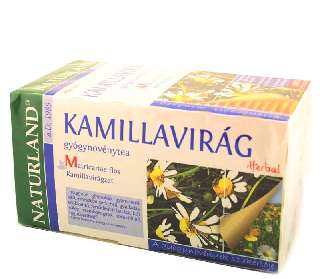 NATURLAND KAMILLAVIRÁG FILTERES TEA 25X - 060204003.KAMILLAFILT