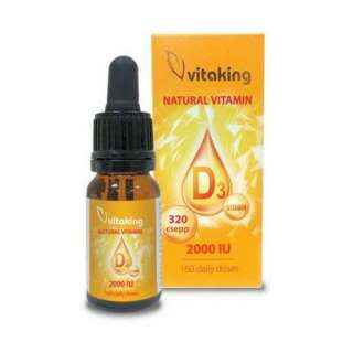 VITAKING D3-VITAMIN CSEPPEK 10 ML 2000NE - 050501071