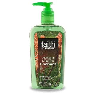 ALOE VERA ÉS TEAFA KÉZMOSÓ FAITH IN NATUR 400 ML - 490708007.5