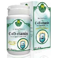 HERBÁRIA C VITAMIN 1000 MG + D VITAMIN 3000 NE 60 DB - 050119004