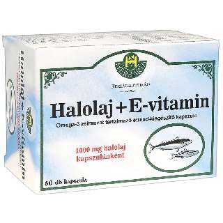 HERBÁRIA HALOLAJ + E VITAMIN KAPSZULA 60 DB - 050119005