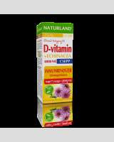 NATURLAND D-VITAMIN 4000 NE+ECHINACEA CSEPP 30 ML - 050204001