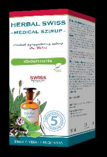 HERBAL SWISS MEDICAL SZIRUP KÖHÖGÉS ESETÉN 150 ML - 050140005.150