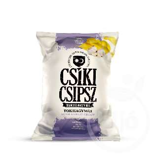 CSÍKI CSIPSZ FOKHAGYMÁS CHIPS 70 GR GLUTÉNMENTES - 100901025.FOKHAGYMÁS