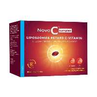 NOVO C KOMPLEX LIPOSZÓMÁLIS RETARD C VITAMIN +D3 +CINK 60 DB - 050101015.11