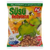 FIT KIDS SÜSÜ KEDVENCE KUKORICAPEHELY MÉZZEL ÉS KAKAÓVAL 225 GR GLUTÉNMENTES - 100701033.1