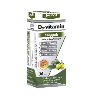 JUTAVIT D3-VITAMIN 1000 NE OLIVA CSEPP 30 ML - 050201040