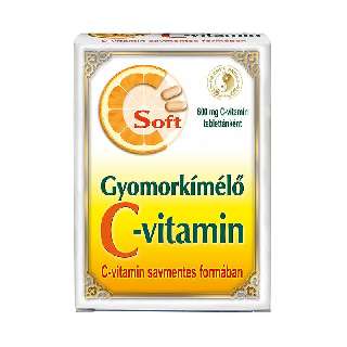 DR.CHEN SOFT C-VITAMIN TABLETTA 600 MG GYOMORKÍMÉLŐ 30DB-OS - 050101200.3