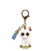 TY MINI BOOS CLIP PLÜSS FIGURA PIXY FEHÉR UNIKORNIS - 431304004.FEHÉRUNIKORNIS