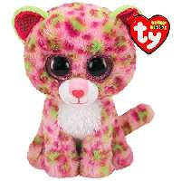 TY BOOS PLÜS FIGURA 15 CM LAINEY RÓZSASZÍN LEOPÁRD - 431304008.LAINEY 