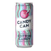 CANDY CAN COTTON ZÉRO CUKOR SZÉNSAVAS ÜDÍTŐITAL330 ML  - 060602002.COTTON