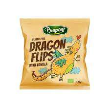 BIOPONT BIO DRAGON FLIPS VANILIÁS 25 GR GLUTÉNMENTES - 100101076.5