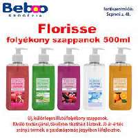 FLORISSE FOLYÉKONY SZAPPAN 500 ML POMENGRANAT (GRÁNÁTALMA) - 490734011.POMENGRANAT