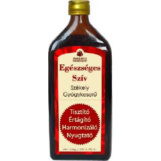 EGÉSZSÉGES SZÍV SZÉKELY GYÓGYKESERŰ 500 ML - 050206000.SZÍV