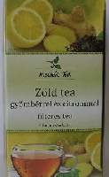 MECSEK ZÖLD TEA GYÖMBÉR+CITROM 20 FILTER - 060101001.ZÖLDTEA