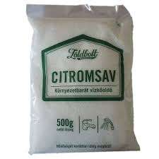 ZÖLDBOLT CITROMSAV 500 GR VÍZKŐOLDÓ - 471120000.500