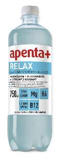 APENTA + RELAX FEKETERIBIZLI VÖRÖSÁFONYA ÍZŰ SZÉNSAVMENTES 750 ML - 060601027.RELAX