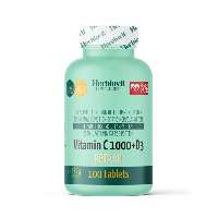 HERBIOVIT VITAMIN C 1000+D3 RETARD 100DB - 050135003