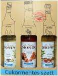 MONIN CUKORMENTES KÁVÉ SZETT SZIRUP 3 X 250 ML KARAMELL  - 060607001