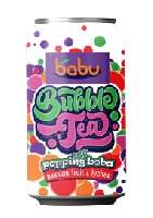 BABU BUBBLE TEA PASSION FRUIT LYCHEE 315 ML - 060701043.2