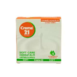 CREME 21 SOFT CARE HIDRATÁLÓ KRÉMSZAPPAN  125 GR  - 490711010.SOFT