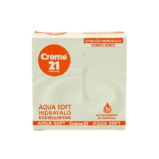 CREME 21 AQUA SOFT HIDRATÁLÓ KRÉMSZAPPAN  125 GR  - 490711010.AQUA