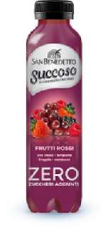 SAN BENEDETTO SUCCOSO ZERO FRUTTI ROSSI 400 ML - 060603005.2