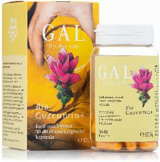 GAL BIO CURCUMIN+ KAPSZULA 225 MG 30 DB-OS - 050101023.CURKUMIN225