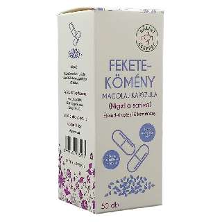 FEKETEKÖMÉNY KAPSZULA 50 DB-OS 580MG FEKETEKÖMÉNY MAGOLAJ - 050101005.FKÖMÉNY