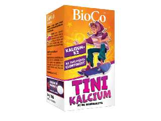 BIOCO TINI KÁLCIUM RÁGÓTABLETTA 90 DB - 050101007.1