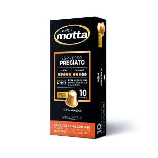 MOTTA PREGIATO ESPRESSO NÁPOLYI KÁVÉ KAPSZULA NESPRESSO KOMP. 10DB/DOB - 060150000.PREGIATO