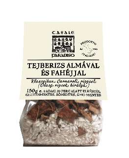 CASALE PARADISO TEJBERIZS ALMÁVAL FAHÉJJAL 150 GR - 060625011.ALMAFAHÉJ