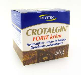 CROTALGIN FORTE KRÉM REUMATIKUS FÁJDALMAKRA 50 GR - 040101003