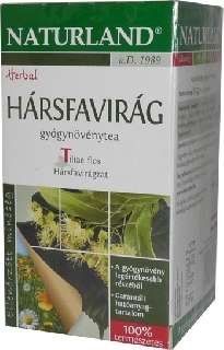 NATURLAND HÁRSFAVIRÁG TEA 20 X 1,25 GR - 060204003.HÁRSFAVIRÁG